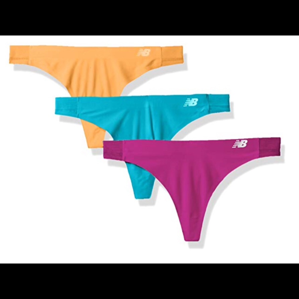 NWT New Balance Soft Jersey Thong Size M 3 PACK